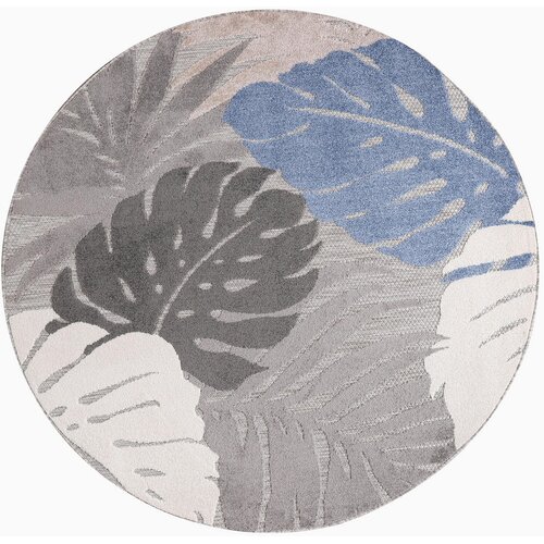 Lesnina XXXL PREPROGA ZA ZUNANJO UPORABO Floral 120 cm tkano modra Cene