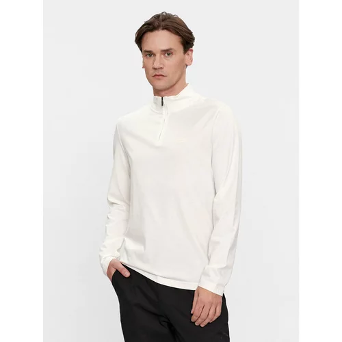 Calvin Klein Majica z dolgimi rokavi K10K111857 Bela Regular Fit