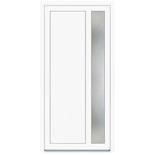  Hi&scaron;na vhodna vrata Bern KF93 (1.000 x 2.100 cm, Smer odpiranja: Levo, Bela) Cene