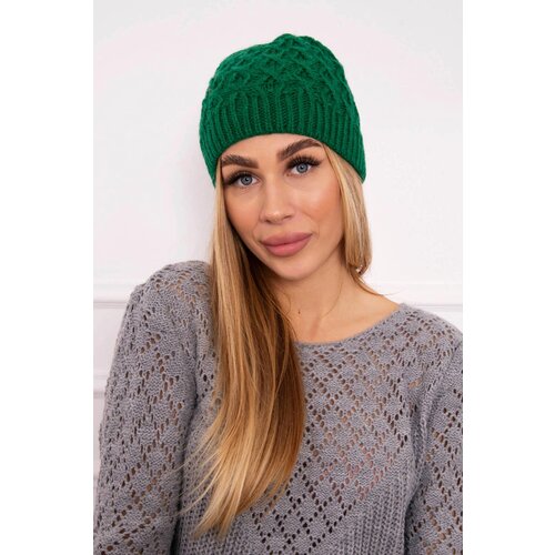  Cap with fleece Roma K224 green Slike