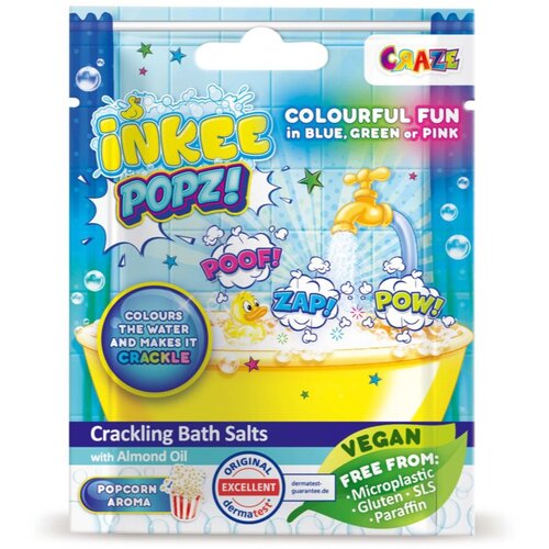 Craze Crackling Salts sol za kupku koja boji vodu za djecu 15 g Cijene