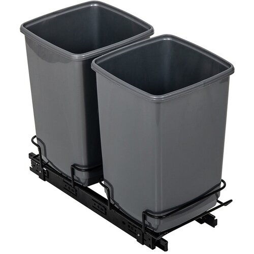 Addis Set od 2 siva ko&amp;scaron;a za smeće In-Cupboard Bin, 10 l Slike
