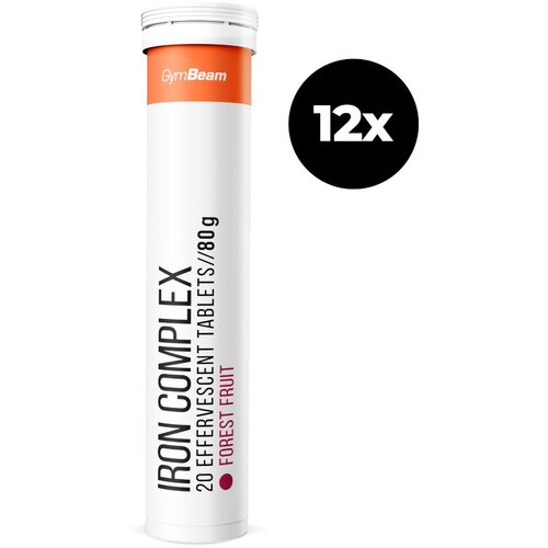 GymBeam effervescent iron complex &amp;scaron;umsko voće Slike