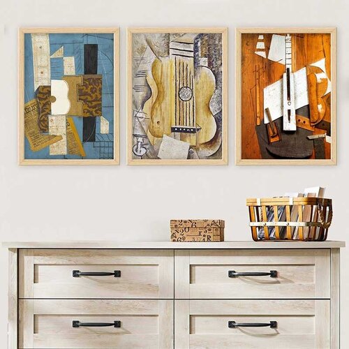 Wallity Set uramljenih slika 3NTC_UNPP14, 3 Dela Cene