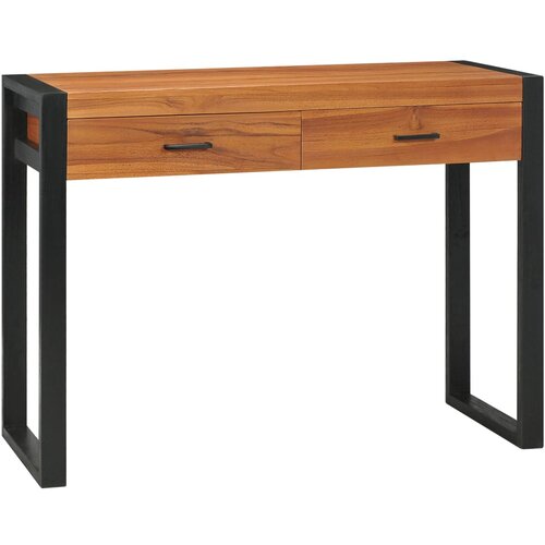 vidaXL radni stol s 2 ladice 100 x 40 x 75 cm od reciklirane tikovine Cene