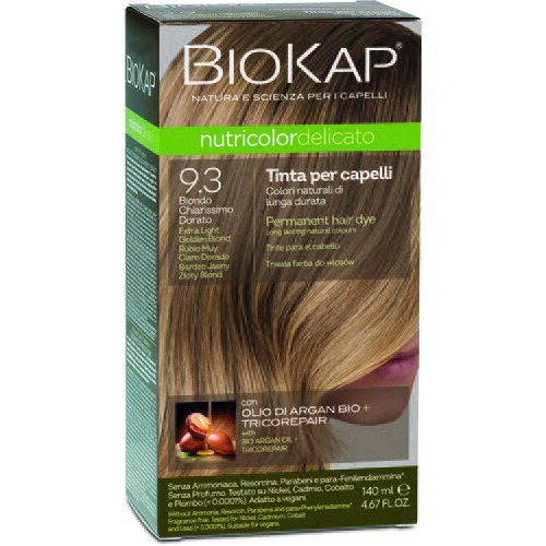 Biokap Delicato Farba za kosu, Veoma svetlo zlatno plava Slike