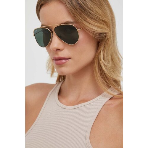 Ray-ban Sunčane naočale 0RBR0101S boja: zlatna Cijene