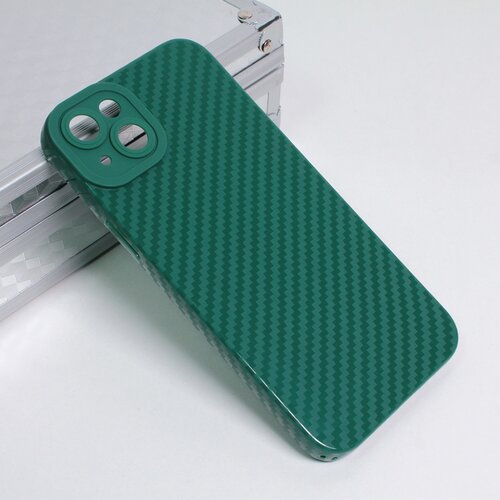 Teracell maska za iPhone 14 Plus 6.7 Silikon Line zelena Slike