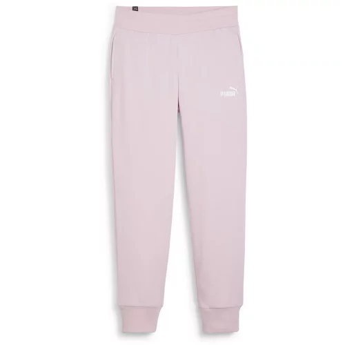 Puma Sportske hlače 'ESS' roza / bijela
