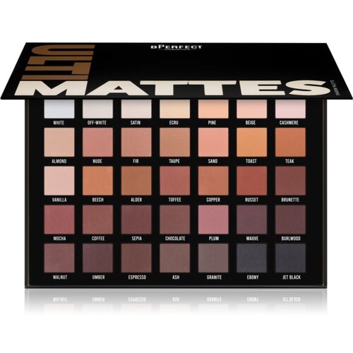 BPerfect Ultimattes paleta sjenila za oči 45,5 g Slike