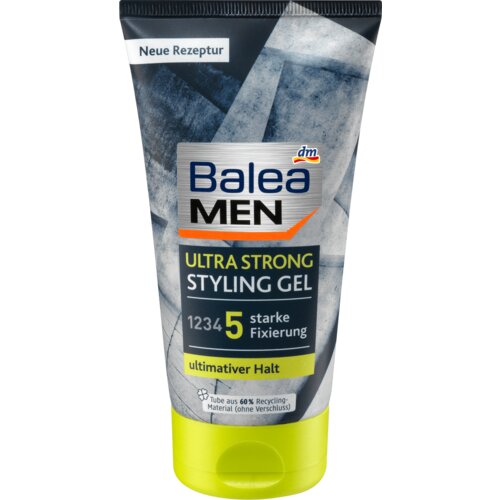 Balea MEN ultra strong gel za oblikovanje kose, jačina: 5 150 ml Cene