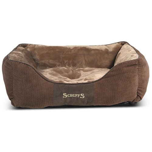 Plaček Pet Products Smeđi plišani krevet za pse 50x60 cm Scruffs Chester M – Cijene