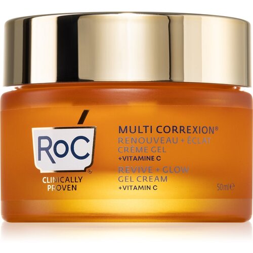 Roc Multi Correxion Revive + Glow gel krema za sjaj lica 50 ml Slike