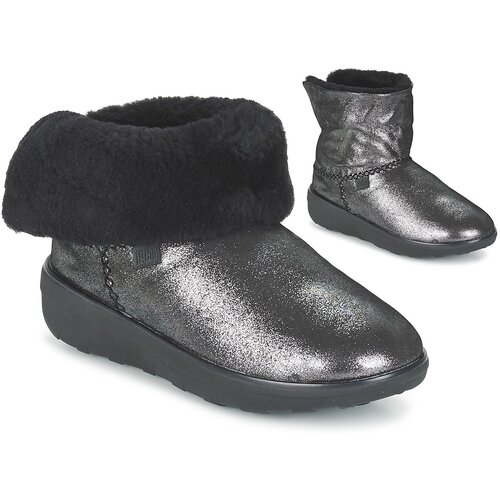 Fitflop Polškornji SUPERCUSH MUKLOAFF SHIMMER Srebrna Cene
