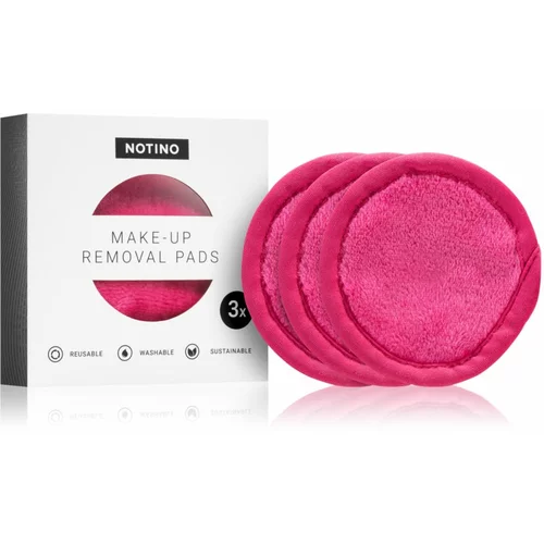Notino Spa Collection Make-up removal pads blazinice za skidanje šminke nijansa Pink 3 kom