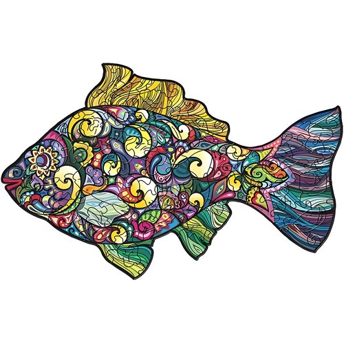 IZMAEL Drvene puzzle - Fische / S Cene