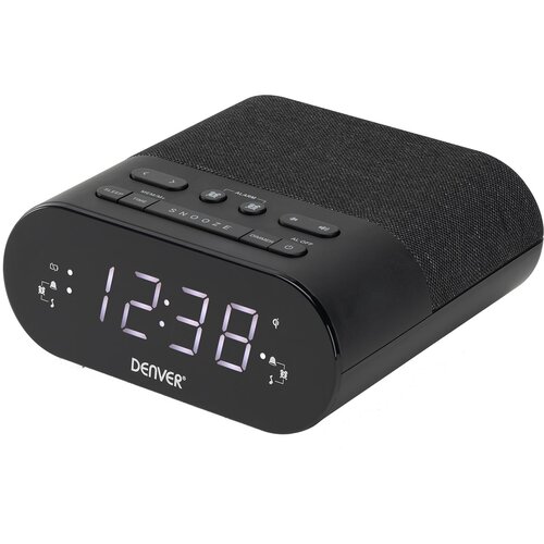 Denver CRQ-107 Digital alarm clock Black Cijene