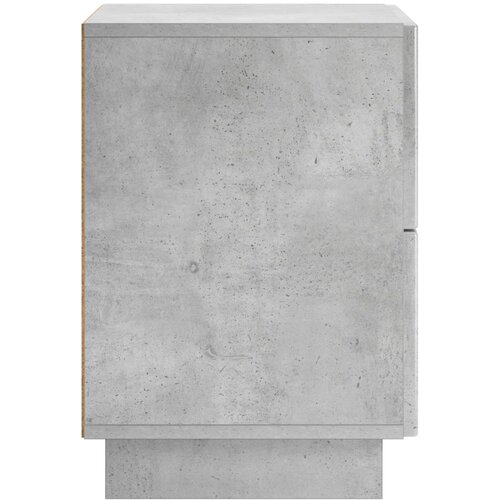  Noćni ormar Betonska siva 33,5 x 34,5 x 50 cm Konstruirano drvo Slike