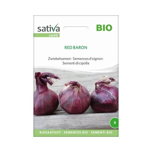Sativa Bio semena čebule "Red Baron" Cene