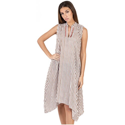 Isla Bonita By Sigris Dolge obleke Dolga Midi Obleka Bela Cene