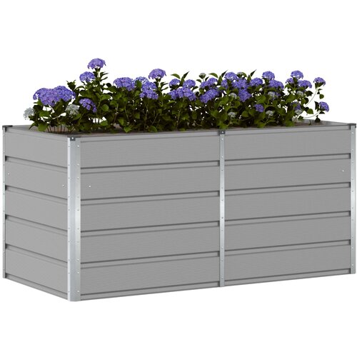  Sadilica Svijetlo siva 160 x 80 x 75 cm Čelik Slike