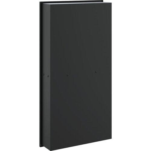  Ni&amp;scaron;a za tu&amp;scaron; mat crna 32x62x9 cm nehrđajući čelik Slike
