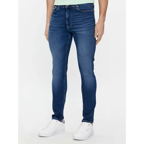 Tommy Jeans Jeans hlače Simon DM0DM18187 Modra Skinny Fit