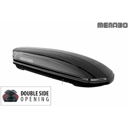 Menabo strešni kovček mania 460 duo abs black menabo Cene