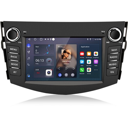 JUNSUN 2+64G 7" Android 13 avtoradio za Toyota RAV4 2006-2012 GPS Navi BT WIFI DAB+ SWC USB RDS FM, (22127978) Cene