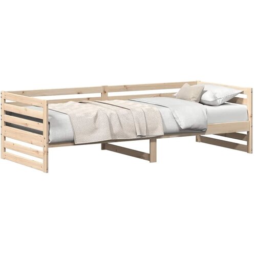 Dnevni krevet bez madraca 80x200 cm Masivno drvo Bor Slike