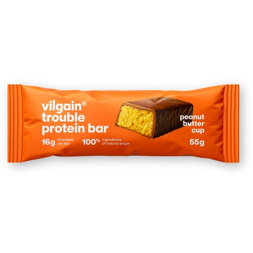 Vilgain Trouble proteinska plo&scaron;čica - čokoladna skodelica z ara&scaron;idovim maslom Cene