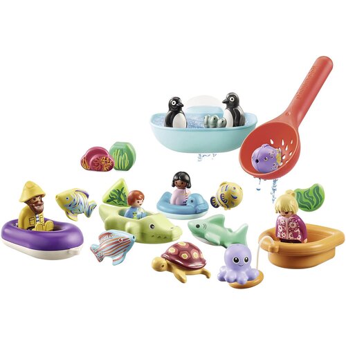 Playmobil 1.2.3 Adventni koledar Aqua Set z dodatki, Ve?barvno, (21552380) Cene
