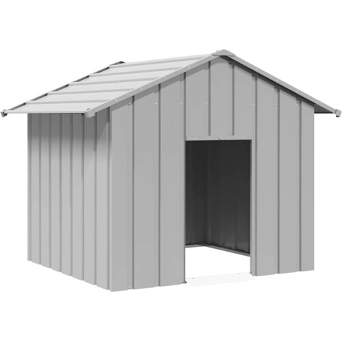  Kućica za pse s krovom 131x101x102 cm pocinčani čelik Cijene