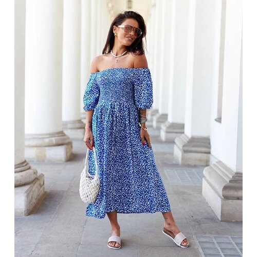 UR/CEO Blue floral midi dress Zetticci Cene