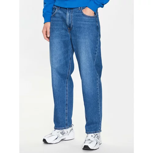 Lee Jeans hlače Asher L70EMWFW Modra Straight Fit