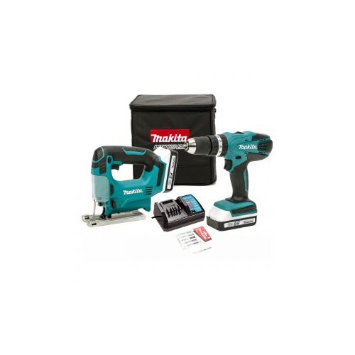 Makita aku set ubodna pila i udarna bušilica odvijač DK18113X1 Cijene