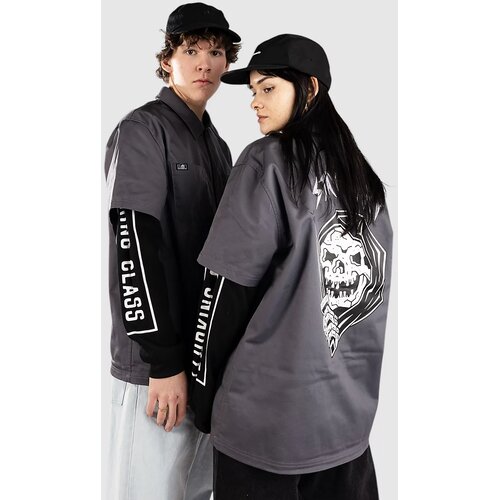 Lurking Class Stay Sharp Zip Work Srajca charcoal / black Cene