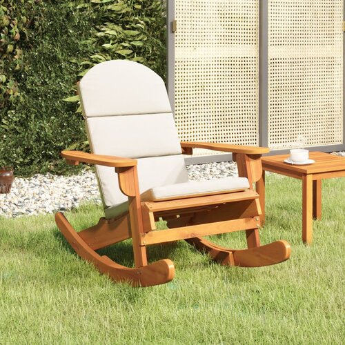 vidaXL Stolica za ljuljanje Adirondack s jastucima bagremovo drvo Cijene