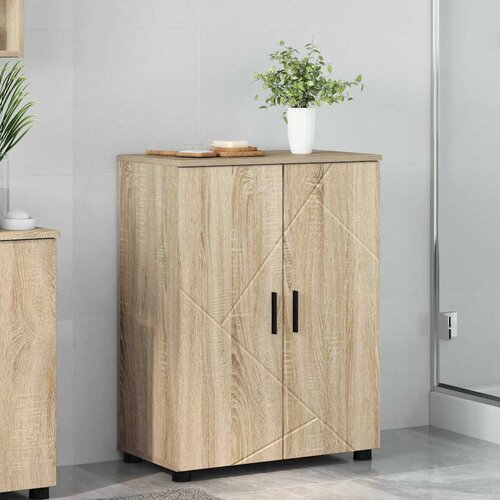 vidaXL Kupaonski ormar sonoma hrast 60 x 35 x 80 cm Konstruirano drvo Cijene