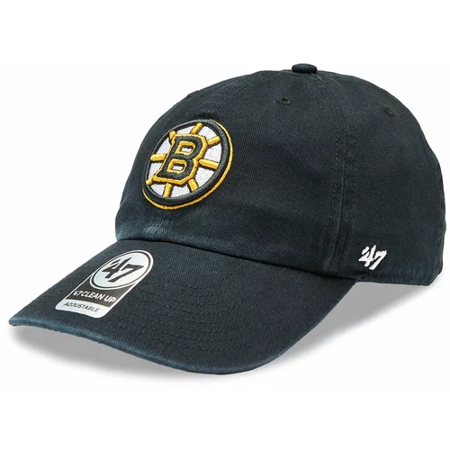 47 Brand Kapa s šiltom NHL Boston Bruins '47 CLEAN UP H-RGW01GWS-BK Black