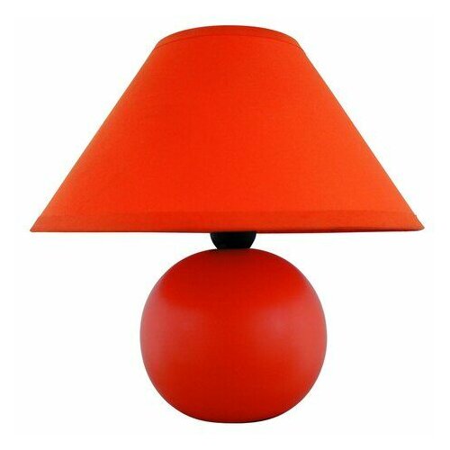 Rabalux ariel keramička stona lampa E14 40W, narandžasta Cene