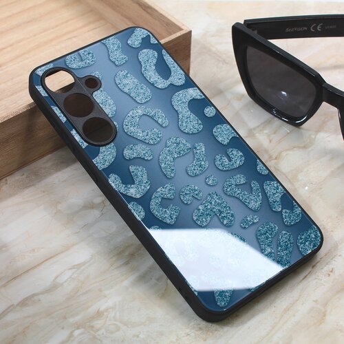  Torbica shiny glass za samsung S926B galaxy S24 plus plava Slike
