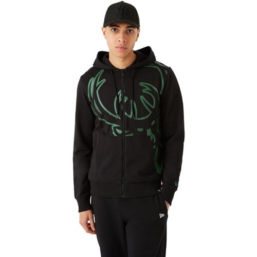 New Era muška Milwaukee Bucks Enlarged Logo zip majica sa kapuljačom Cene