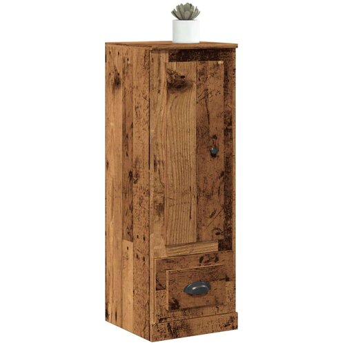 VidaXL Visoka boja starog drva 36x35,5x103,5 cm konstruirano drvo Slike