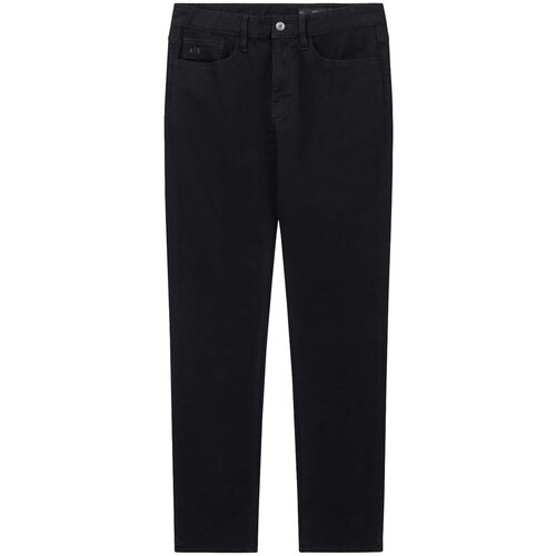EAX Jeans straight 5 Pockets Pant Črna Slike