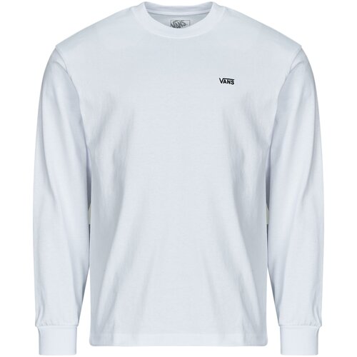 Vans Majice z dolgimi rokavi LEFT CHEST II LOOSE LS Bela Cene