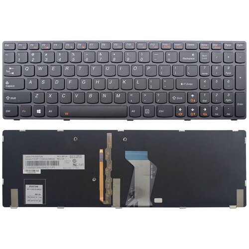  Tastatura sa pozadinskim osvetljenjem za laptop Lenovo IdeaPad Y580, Y580N, Y580NT, Y580P Slike