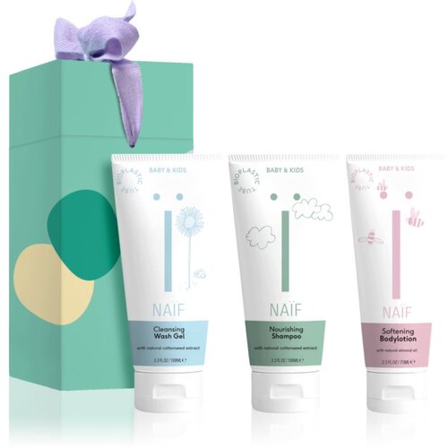 Naif Baby & Kids Mini Shower Routine Set poklon set (za djecu od rođenja) Cijene