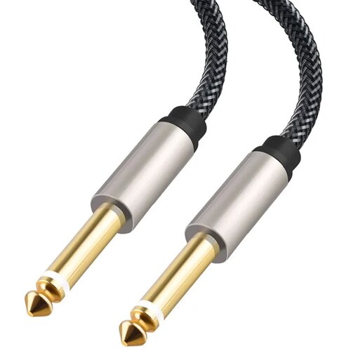 Optimus Audio kabel (10m, 6.5mm Mono Muški na Muški, crni) Cene
