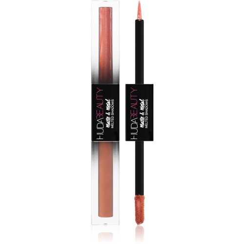 Huda Beauty Matte & Metal Melted tekuće sjenilo za oči nijansa Cinnamon Toast-Hella Honey 2x2 ml Cijene